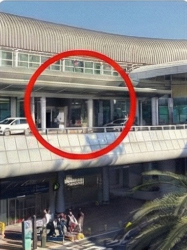 2. Jeju Airport, Gate 4 on the 3rd floor — 08:40 AM