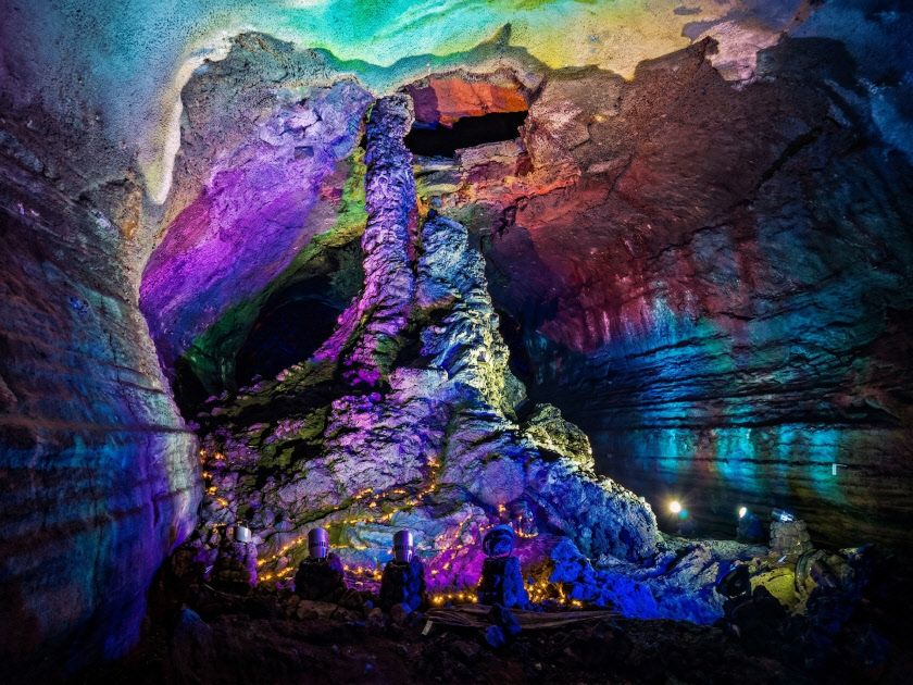 Manjang Cave lava tunnel