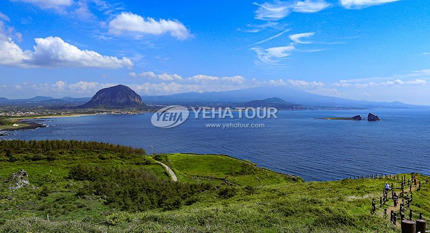 Songak Mountain double crater
